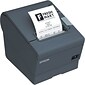 EPSON®TM-T88v Thermal Receipt Printer; Parallel and USB, Cool White