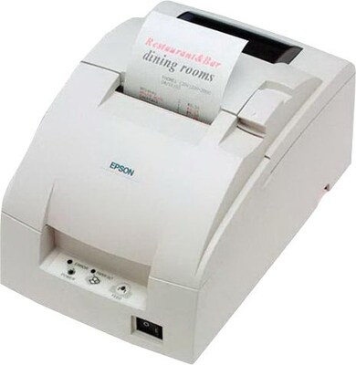 EPSON®TM-U220PB-603 Dot Matrix Printer; Parallel Ecw Solid Cover Power Supply Included,Cool White