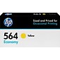 HP 564 Yellow Economy Ink Cartridge (B3B14AN)