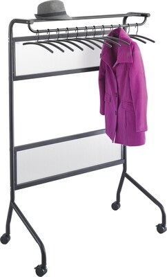 Safco Impromptu Garment Rack, Black (4601BL)
