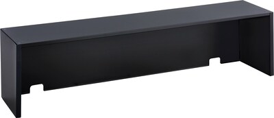 Safco E-Z Sort® Mailroom Utility Risers, 57.5, Black (7752BL)