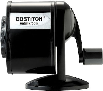 Bostitch Manual Pencil Sharpener, Black (MPS1-BLK)