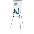 MasterVision® 3-Leg Lightweight Telescoping Display Easel, Silver