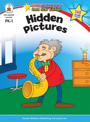 Carson-Dellosa Hidden Pictures Resource Book, Grade, PK - 1