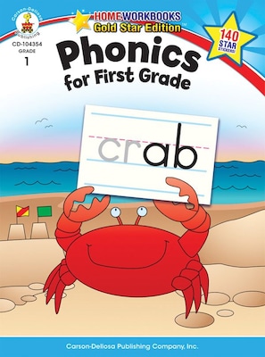 Carson-Dellosa Phonics for First Grade Resource Book