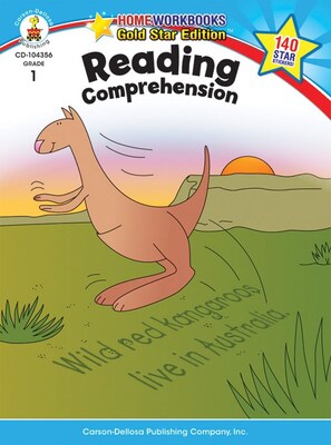 Carson-Dellosa Reading Comprehension Resource Book, Grade 1