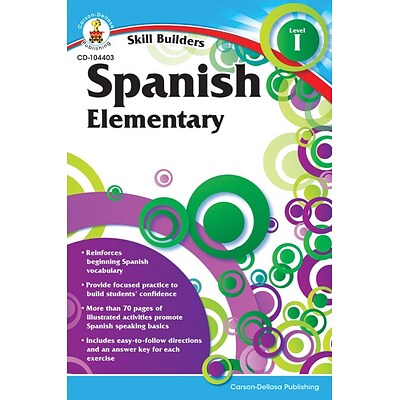 Carson-Dellosa Spanish I Resource Book, Grades K - 5