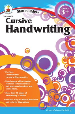 Carson-Dellosa Cursive Handwriting Resource Book