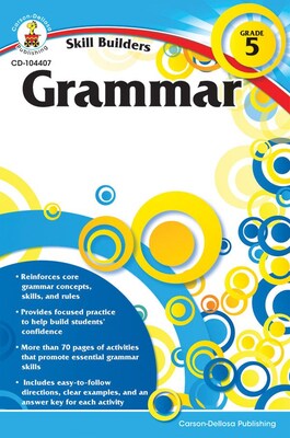Carson-Dellosa Grammar Resource Book, Grade 5