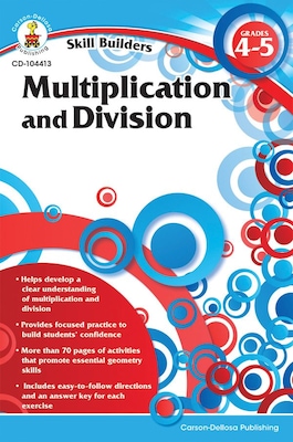 Carson-Dellosa Multiplication and Division Resource Book