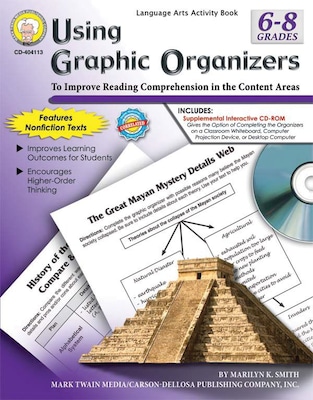 Mark Twain Using Graphic Organizers Resource Book, Grades 6 -8