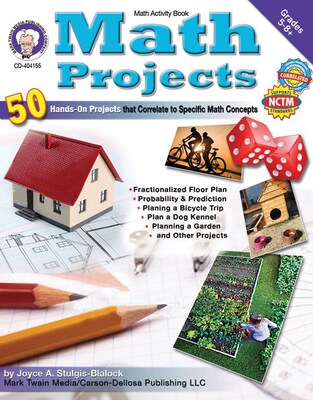 Mark Twain Math Projects Resource Book, 64 pages