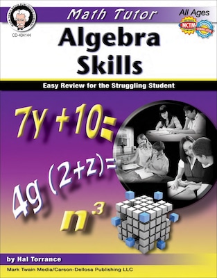 Mark Twain Math Tutor: Algebra Resource Book