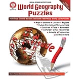 Mark Twain World Geography Puzzles Resource Book