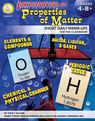 Mark Twain Jumpstarters for Properties of Matter Resource Book