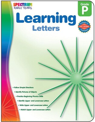 Spectrum Learning Letters Workbook