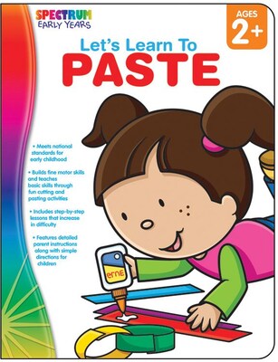 Spectrum Lets Learn to Paste Workbook