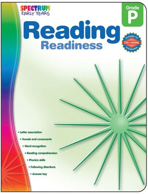 Spectrum Reading Readiness Workbook