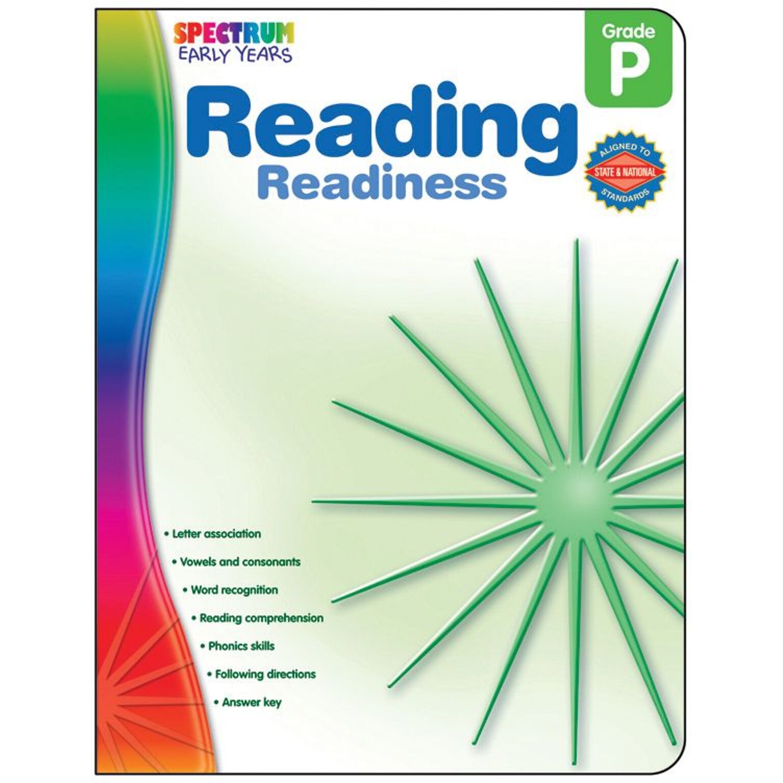 Spectrum Reading Readiness Workbook