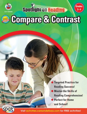 Frank Schaffer Compare & Contrast Resource Book, Grades 3 - 4