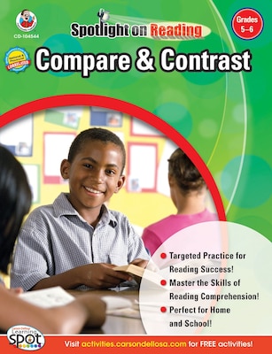 Frank Schaffer Compare & Contrast Resource Book, Grades 5 - 6