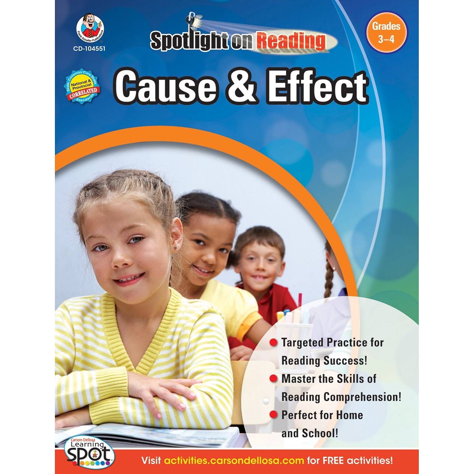 Frank Schaffer Cause & Effect Resource Book, Grades 3 - 4