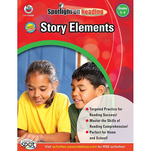 Frank Schaffer Story Elements Resource Book, Grades 5 - 6