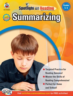 Frank Schaffer Summarizing Resource Book, Grades 5 - 6