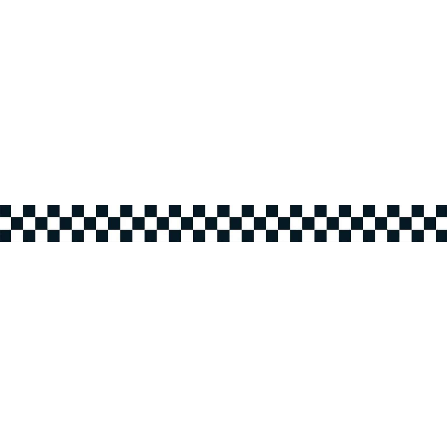 Carson-Dellosa 36 x 3 Straight, Racing Borders 12 Strips (108105)