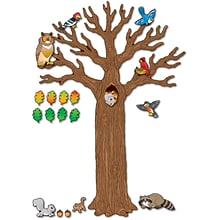 Carson-Dellosa Big Tree with Animals Bulletin Board Set