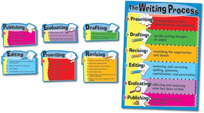 Carson-Dellosa The Writing Process Bulletin Board Set