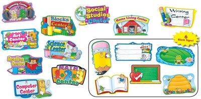Carson-Dellosa Center Signs Bulletin Board Set