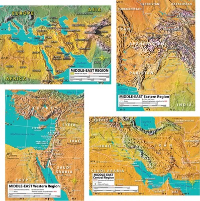 Mark Twain World Geography Bulletin Board Set