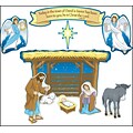 Carson-Dellosa Nativity Bulletin Board Set, Religion, All Grades