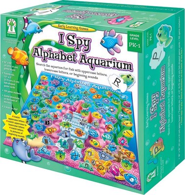 I Spy Alphabet Aquarium Board Game