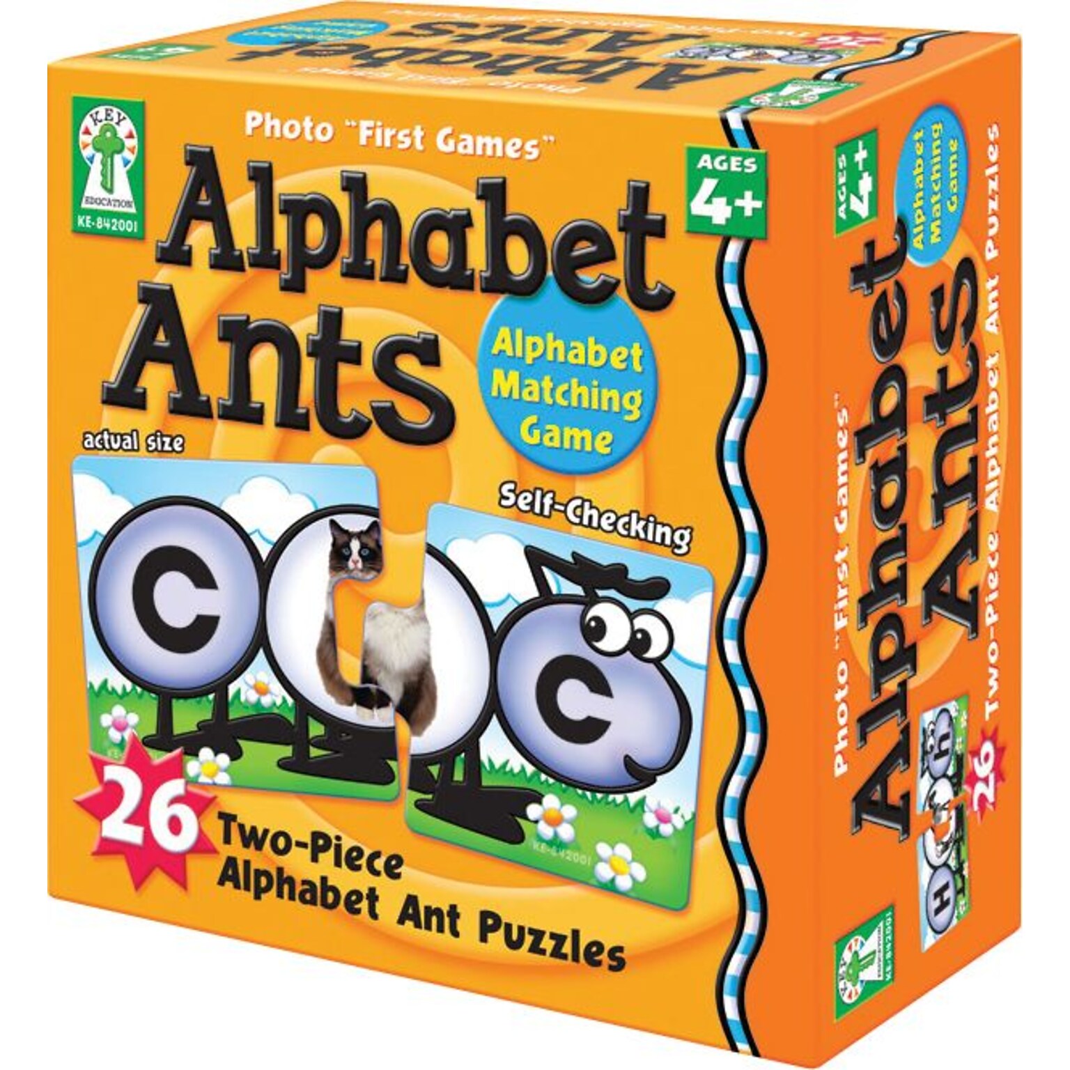 Key Education Alphabet Ants Board Game