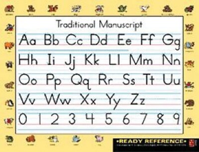 Instructional Fair Traditional Manuscript and Traditional Cursive Learning Cards