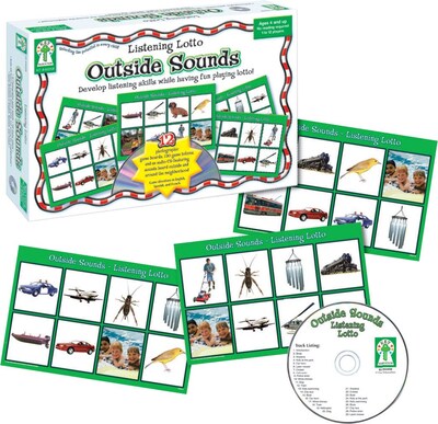 Key Education Listening Lotto: Outside Sounds Board Game