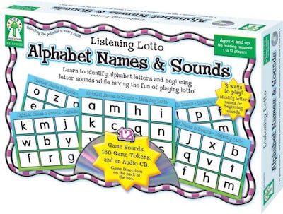 Key Education Alphabet Names & Sounds Board Game