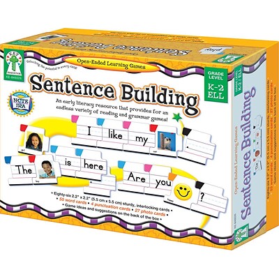 Sentence Building Board Game, Grades K-2, ELL