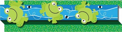 Carson-Dellosa 36 x 3 Straight, Frogs Pop-Its® Borders 8 Strips (108046)