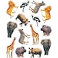 Carson-Dellosa Wild Animals of the Serengeti Shape Stickers