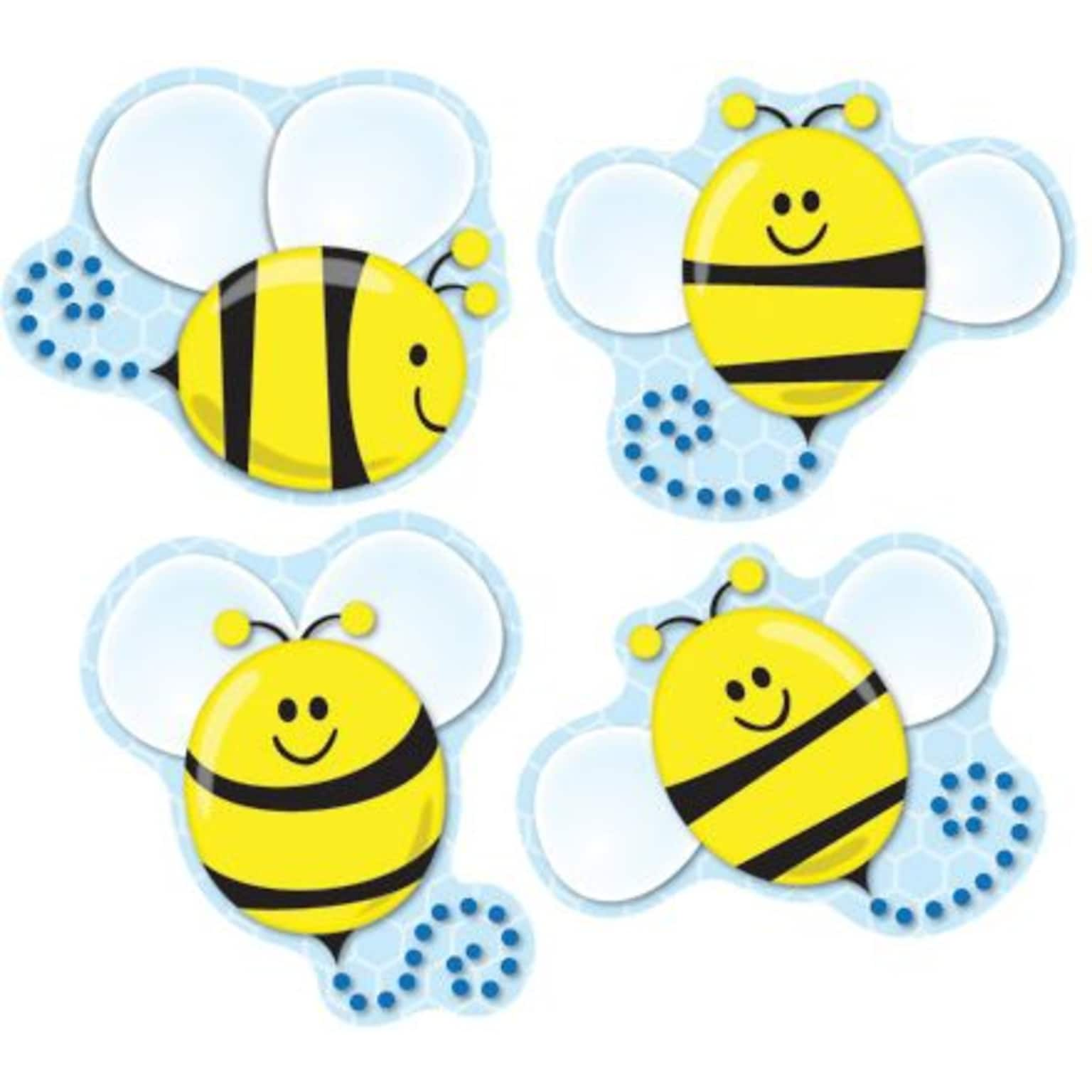 Carson-Dellosa Bees Shape Stickers