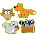 Carson-Dellosa Woodland Animals Shape Stickers