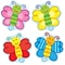 Carson-Dellosa Butterflies Shape Stickers