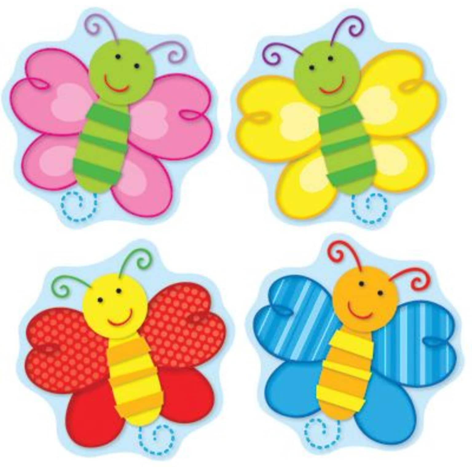 Carson-Dellosa Butterflies Shape Stickers