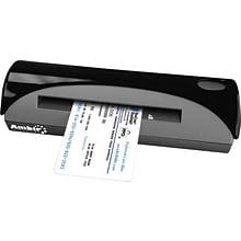 Ambir DocketPORT DP667 Portable Card Scanner, Black