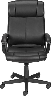 Buy 1 Get 1 FREE Quill Brand® Turcotte Luxura High-Back Manager Chair, Black