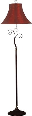 Kenroy Home Richardson Floor Lamp, Bronze Finish