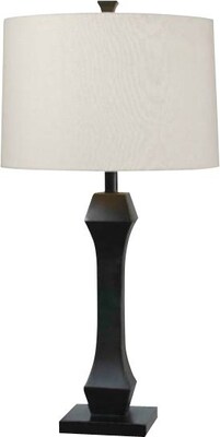 Kenroy Home Gemini Table Lamp, Oil Rubbed Bronze Finish